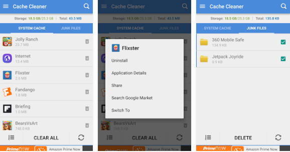 ¿Cuáles son las mejores apps para limpiar tu móvil? | Cache cleaner app